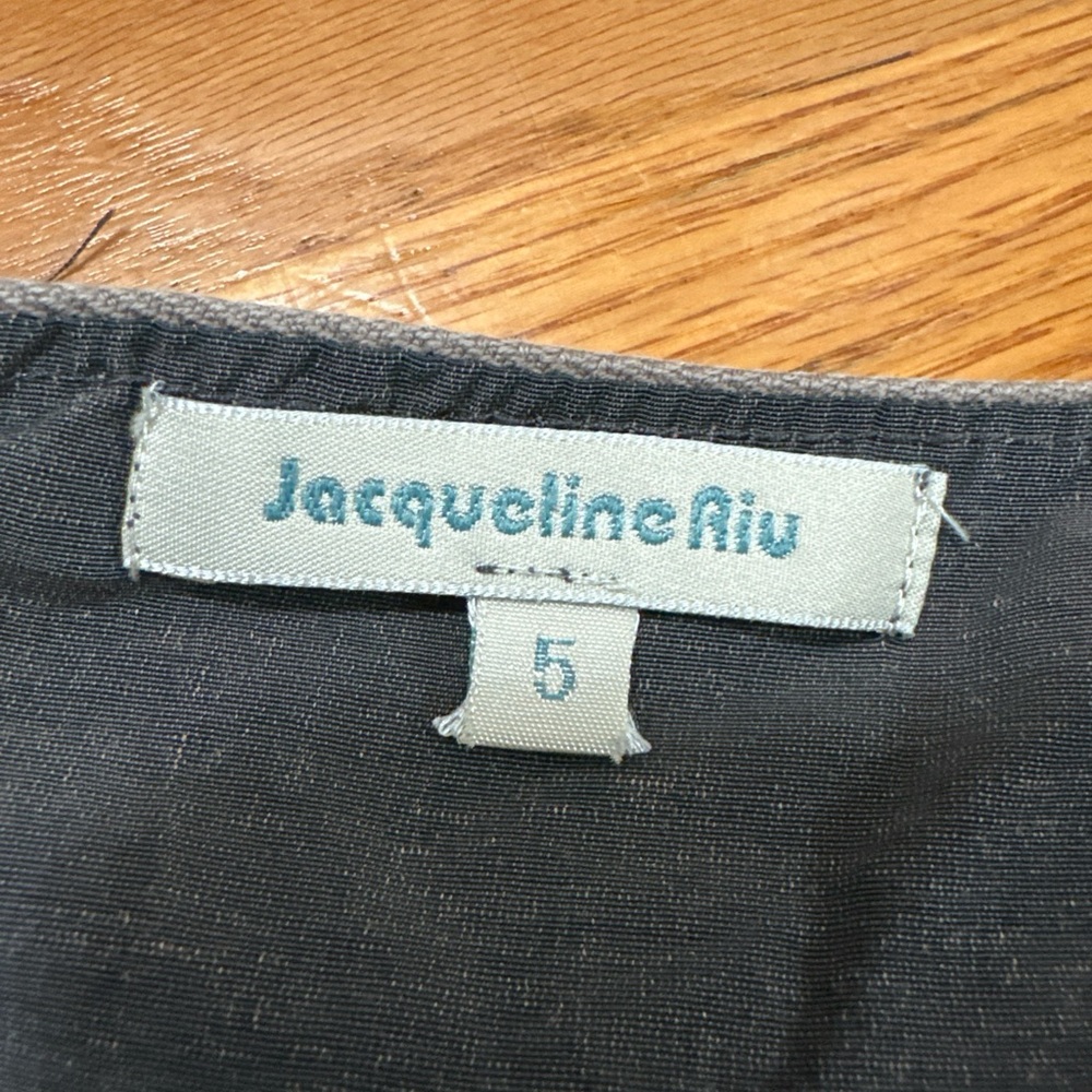 Jacqueline Riu Gray dress